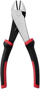 IGAN 7-inch Wire Cutters, Spring-loaded Side Cutters Dikes, Ultra Tough and Durable Diagonal Cutting Pliers in CRV Steel, Heavy Duty Cutting Pliers for Electrical, Artificial Flowers and Homes