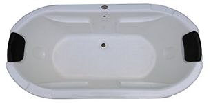 Madonna Intimate 6 feet Fixed Acrylic Bath Tub (White)