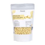 DEPILAH Women Brazilian Hot Film Wax Gold - 200 Gram Golden Stripless Wax For Face, Underarms & Bikni Line