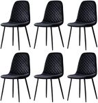 AINPECCA Set of 6 Dining Chairs Vel