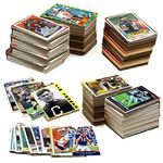 600 Football Cards Including Rookies, Many Stars, & Hall-of-famers. Ships in New White Box Perfect for Gift Giving. Includes an Unopened Pack of Vintage Football Cards That Is At Least 25 Years Old!