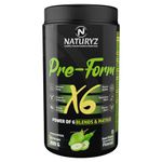 Naturyz Pre - Form X6 Pre Workout Supplement With Highest 19 Nutrients For Extreme Pump, Powder, Endurance, Energy, Focus, Muscle Builder, Vitamins & Electrolytes- 400G (Aam Panna Flavour)