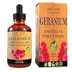 Geranium Essential Oil (1 oz), Premium Therapeutic Grade, 100% Pure and Natural, Perfect for Aromatherapy, and Much More by Mary Tylor Naturals