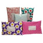 Divinely Different - Pack of 50 Bags - 10" x 14" Mixed Patterned Mailing Bags - 250mm x 350mm (10" x 14") - Patterned Mailing Bag Mixed Pack - (5 Colours x 5 Bags) - Post Plastic Polybag Poly Strong