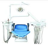 ADDLER Dental chair with LED Lamp with Sensor Chair C1+.. compressor Noiseless and other assessories included. please see description For Clinical