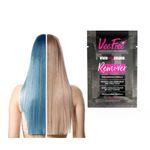Veefree Hair Colour Remover Removes Unwanted Semi-Permanent & Permanent Colours, Creates A Lighter Base Shade For Colourists to Recolour. Does Not Restore Natural Colour-Salon Professional