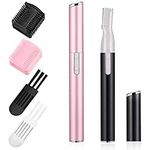 2 Pcs Electric Eyebrow Trimmer Wome