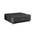 Epson EpiqVision Ultra LS650 Ultra Short Throw 3-Chip 3LCD Smart Streaming Laser Projector, 4K PRO-UHD, HDR, 3,600 Lumens, up to 120", Epson Setting Assistant, Android TV, Sound by Yamaha - Black