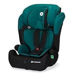 Kinderkraft Car Seat Comfort UP, I-Size Booster Child Seat, with 5 Point Harness, Adjustable Headrest, for Toddlers, Infant, Group 1/2/3, 9-36 Kg, Up to 12 Years, Green