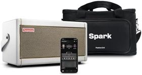 Positive Grid Spark Guitar Amplifier, Electric, Bass and Acoustic Guitar 40-Watt Combo Amp, Mobile App (Spark Pearl Bag Bundle)