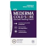 Mederma Cold Sore Discreet Healing Patch - Hydrocolloid Gel for Fast Healing, Relieves Pain, Redness & Swelling, Conceals Cold Sores (30 Patches)