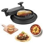 YIQXKOUY Chicken Shredder Shred Machine Meat Shredder Meat Shredder Tool with Handle and Non-Slip Base Shred Machine Alternative for Pulled Pork Beef and Chicken Dishwasher Safe (Black)