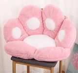 DAWNTREES Cat Paw Cushion,80x70cm,Floor Cushion,Seat Cushion,Paw Shape Floor Cushion Reading Pillow and Leisure Lazy Sofa for Dining Room, Office, Bedroom Chair Cushion