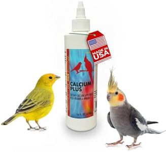 Morning Bird Calcium Plus Liquid Supplement for Birds - Liquid Calcium Formula with Magnesium and Vitamin D3 Calcium Supplement for All Birds – 16 Fl Oz