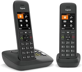 Gigaset Premium C575A Cordless Phone, Twin Handset with Answer Machine and Nuisance Call Block