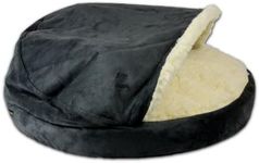 Snoozer Luxury Orthopedic Cozy Cave Pet Bed, Small, Anthracite