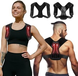 Bainku Corrector de Espalda. Corrector Postura Espalda Corrector de Postura Corset Espalda Recta Corrector de Postura Espalda Mujer y Hombre Espalda Recta (M)