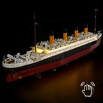 Lightailing LED Light Kit for 10294 Titanic - Compatible with Creator Expert 10294 Building Blocks Models- Not Include The Model Set