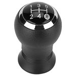 KIMISS Gear Knob Car Modification 5 Speed Gear Knob Head for Yaris 2005-2010 (Normal)+Gear knob Covers+ auris Gear knob 5