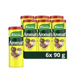 Knorr Aromat All Purpose Savoury Seasoning free from artificial colours and preservatives flavour enhancer for vegetables, rice, pasta or salads 6x 90 g