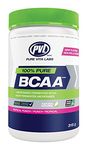 PVL 100% Pure BCAA – Premium Essential BCAAs – Build Muscle Protein, Endurance, Recovery – Fermented Vegan Amino – Keto-Friendly Workout Pre-Powder – 1 kg – Blue Raspberry (Fruit Punch, 315 g)