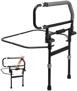 Gevepro Barandilla Cama Adulto Barandilla Cama Articulada. Barrera Cama - Incluye Barandillas para Camas de Adultos Barandilla Escalera y Barrera Seguridad Cama para Mayores