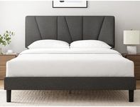 Zinus Full Maya Upholstered Bed Fra