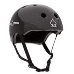 Pro-Tec Classic Certified Skate Helmet (Black Metal Flake, X-Small)