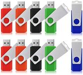 32GB USB Stick 10 Pack, TOPESEL 32G