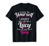 Lucy Name Gift Personalized Christmas Present Her T-Shirt