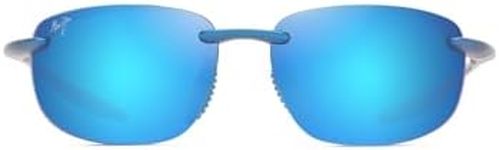 Maui Jim Hookipa Ultra Sunglasses, Metal Matt Blue, 63-15-140 Unisex-Adult, Metal Matt Blue, 63-15-140