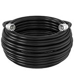 UIInosoo-400 Ultra Low Loss N Type Coax Cable, 100ft 50 Ohm N Male to N Male Cable for Antenna, WiFi Router, Signal Booster, Amplifier