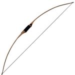 SAS Pioneer 68" Longbow Traditional Wood Long Bow Archery Target Hunting (Right Hand 35 pounds)