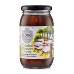BEEMADE Tropical Blossom Honey (500g) | 100% Organic Honey | Raw and Unprocessed | Pure Honey without Sugar | From Kerala Local Beekeepers made by Apis Cerana Bees | No Added Preservatives | Unblended and Unpasteurized | Natural and Original | Unprocessed honey