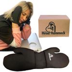 Head Hammock Advanced Travel Neck Pillow Alternative for Airplane, Relaxing Cervical Hand Headrest Face Cover Nap Accessory Travel Hammock