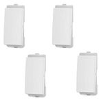 Schneider electric Opale-6A 1 Way Switch (Pack of 4)