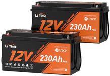 Litime 2 Pack 12V 230Ah Low-Temp Pr