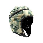 Topeter Flag Football Helmet, Scrum Cap for 7 on 7, Skateboard, Roller Skate, Hockey (Camo)