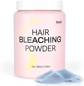 Hair Bleach, Professional Grade Bleach for Hair, Mild Bleach Powder Quickly Remove Hair Color for Hair Highlights & Lightening-A (500g /17.6oz)