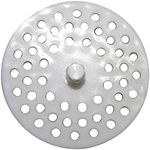 LASCO 02-4021 White Plastic Disposal Sink Strainer Fits Most