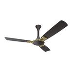 V-Guard Exado Art As Designer High Speed Ceiling Fan For Home|Anti Dust|Energy Efficient|1200Mm Sweep|350 Rpm|Aerodynamically Designed Metal Blade For Higher Air Thrust L 100% Copper Motor,1 Star