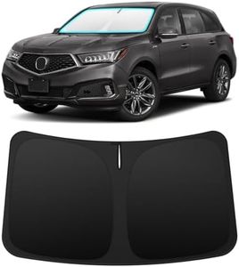 INSAUTO Custom Fit Windshield Sun Shade Accessories for Acura MDX 2014-2020, Foldable Front Window Sunshade, UV & Heat Reflector, Keeps Interior Cool, Includes Storage Bag