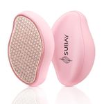 Subay Glass Foot File Callus Remover for Feet, Foot Scrubber for Dead Skin Dry Cracked Feet,Portable Pedicure Tools for Wet and Dry Feet