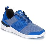 Supra Scissor Ocean Blue White Lace Up Mens Running Trainers 08027 442 B38D