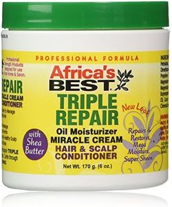 Africa's Best Triple Repair Oil Moisturizer Hair and Scalp Conditioner, 6 Ounce (Packaging May Vary)