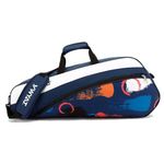 TentHome 3 Racket Tennis Bag with Adjustable&Detachable Shoulder Strap, Super Roomy Lightweight Waterproof Racquet Bag for Tennis, Badminton (Royal Blue)