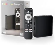 XstreamTec Dcolor GD2 Android Google TV Certified 4K Streamer Media Player Box Voice Assistant Remote Chromecast Built-In Smart Home Control WiFi Netflix Prime Video Play Store HDR10 Dolby Audio 32GB