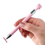 FOOD SAFE Sprinkle Applicator Pen for Precise Placement | Cake & Cookie Decorating (Pink) ORIGINAL Sprinkle Pen | Better than tweezers & grabbers!