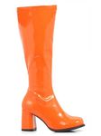 Ellie Shoes Women's Knee High Boot Fashion, Orange, 7