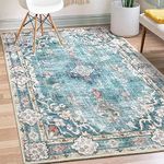 MUJOO Boho Rug 3'x5' Machine Washab